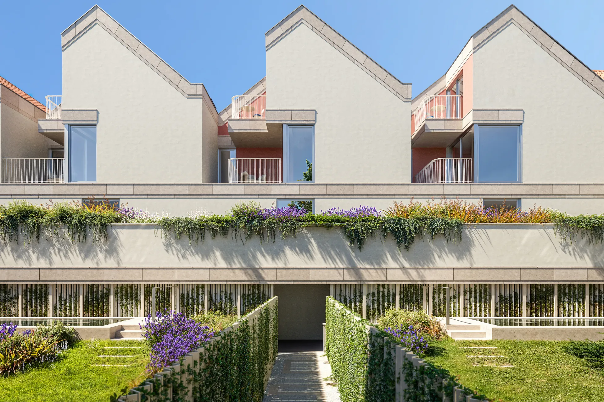 Exterior, Casas na Quinta