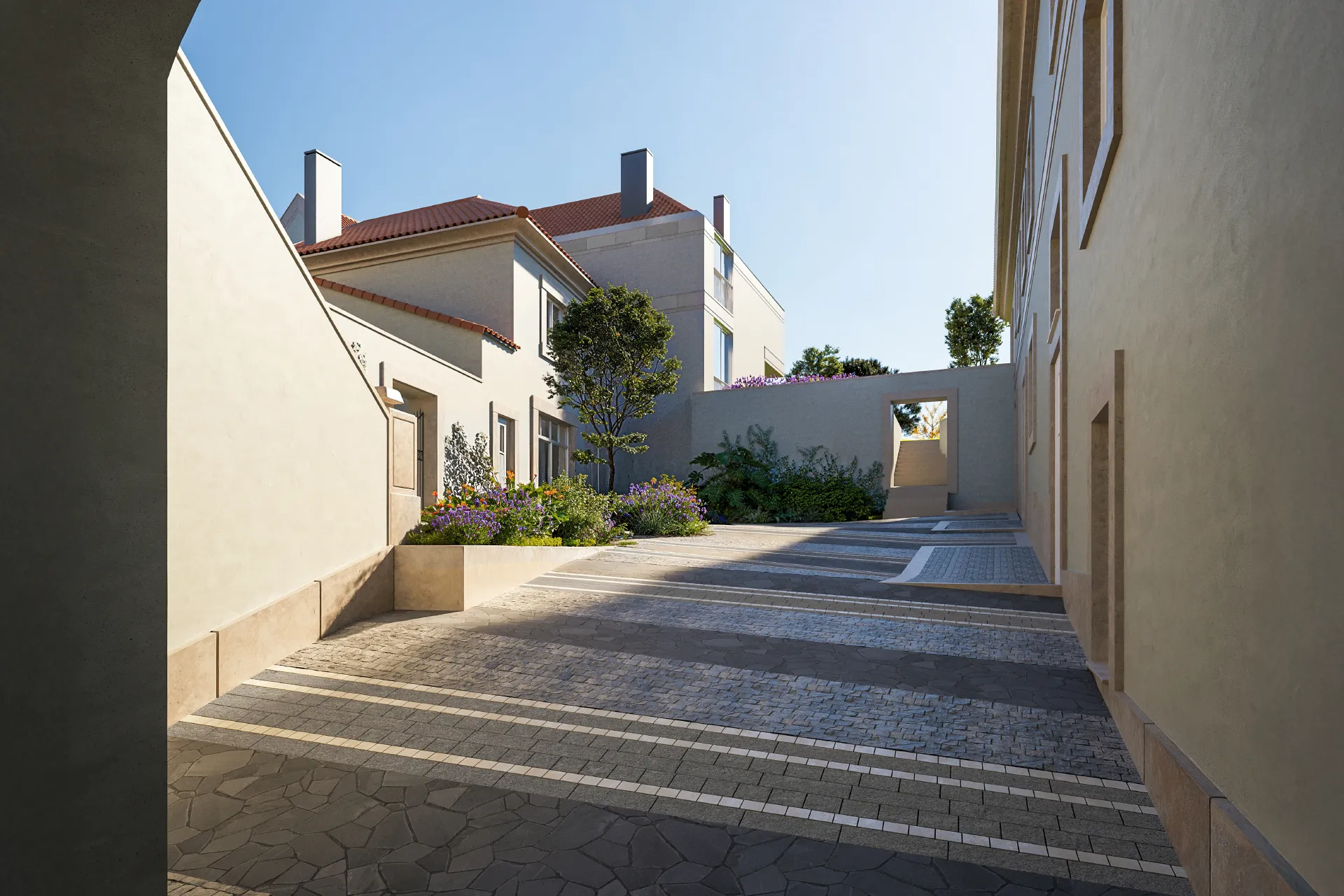 Exterior, Casas na Quinta