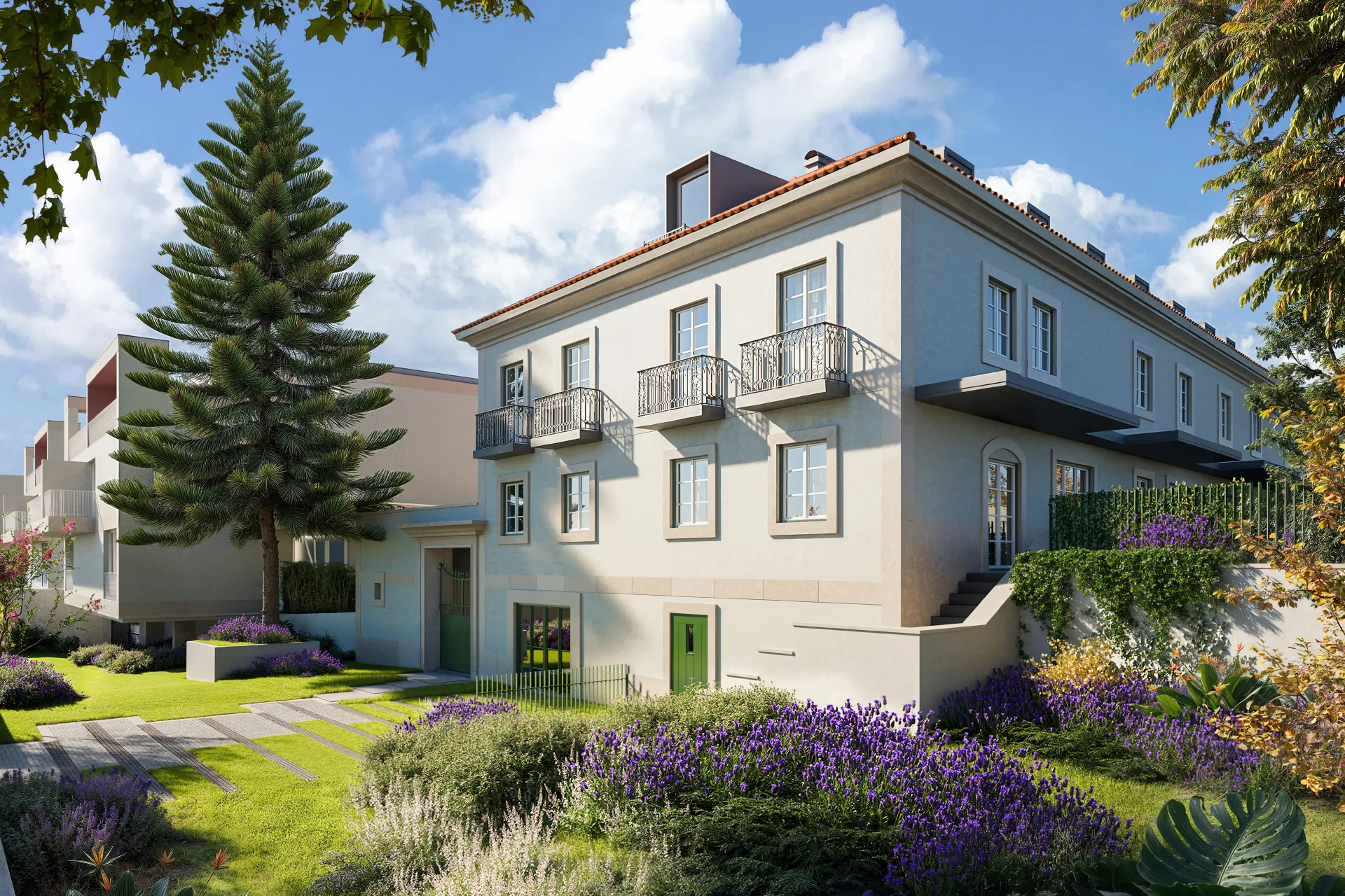 Exterior, Casas na Quinta