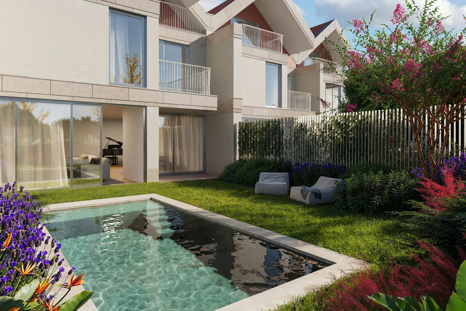 Piscina e Jardins Privados