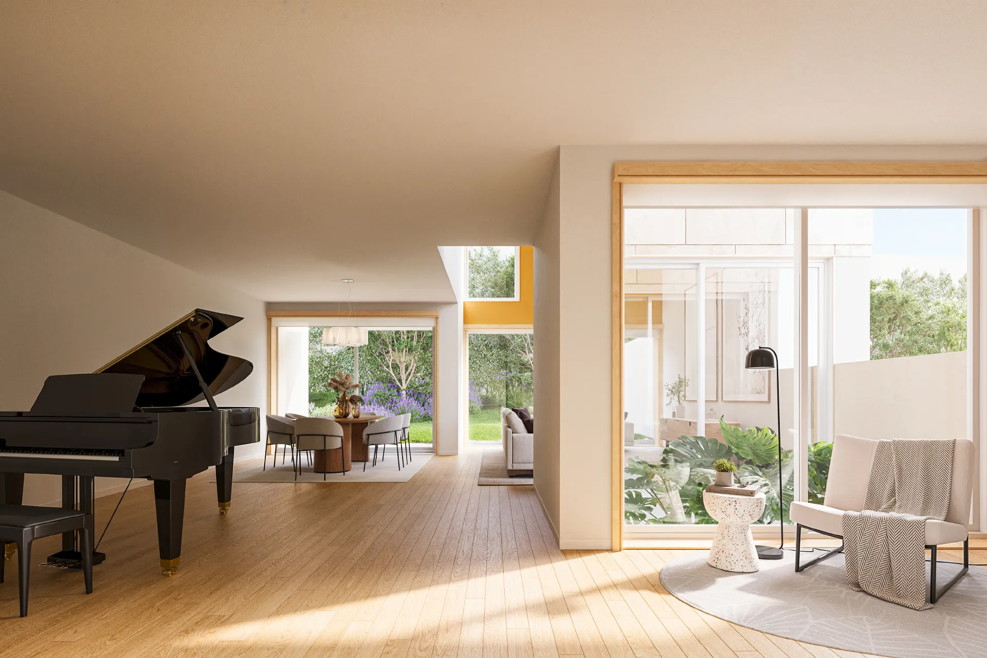 Interiores, Casas na Quinta