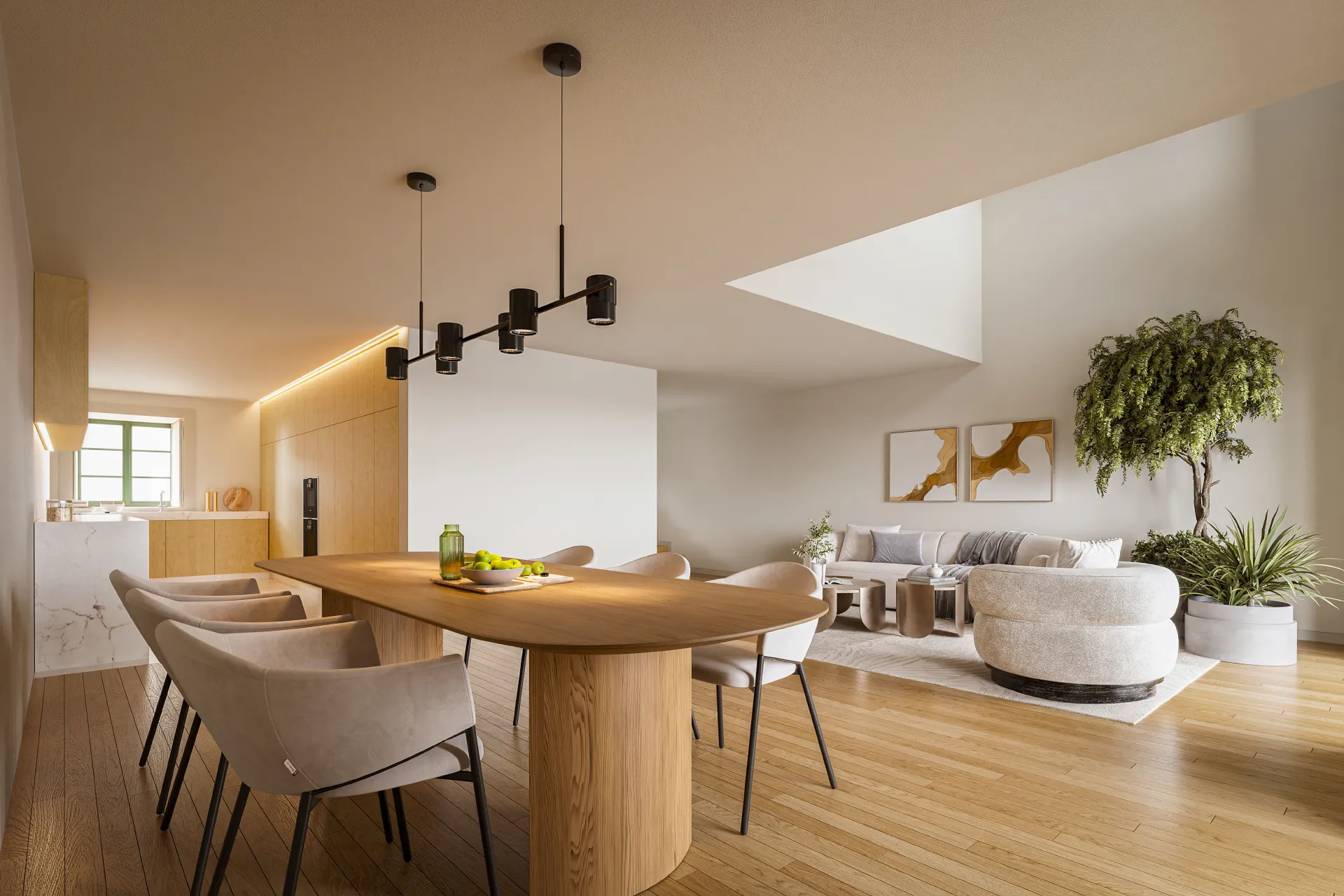 Interiores, Casas na Quinta